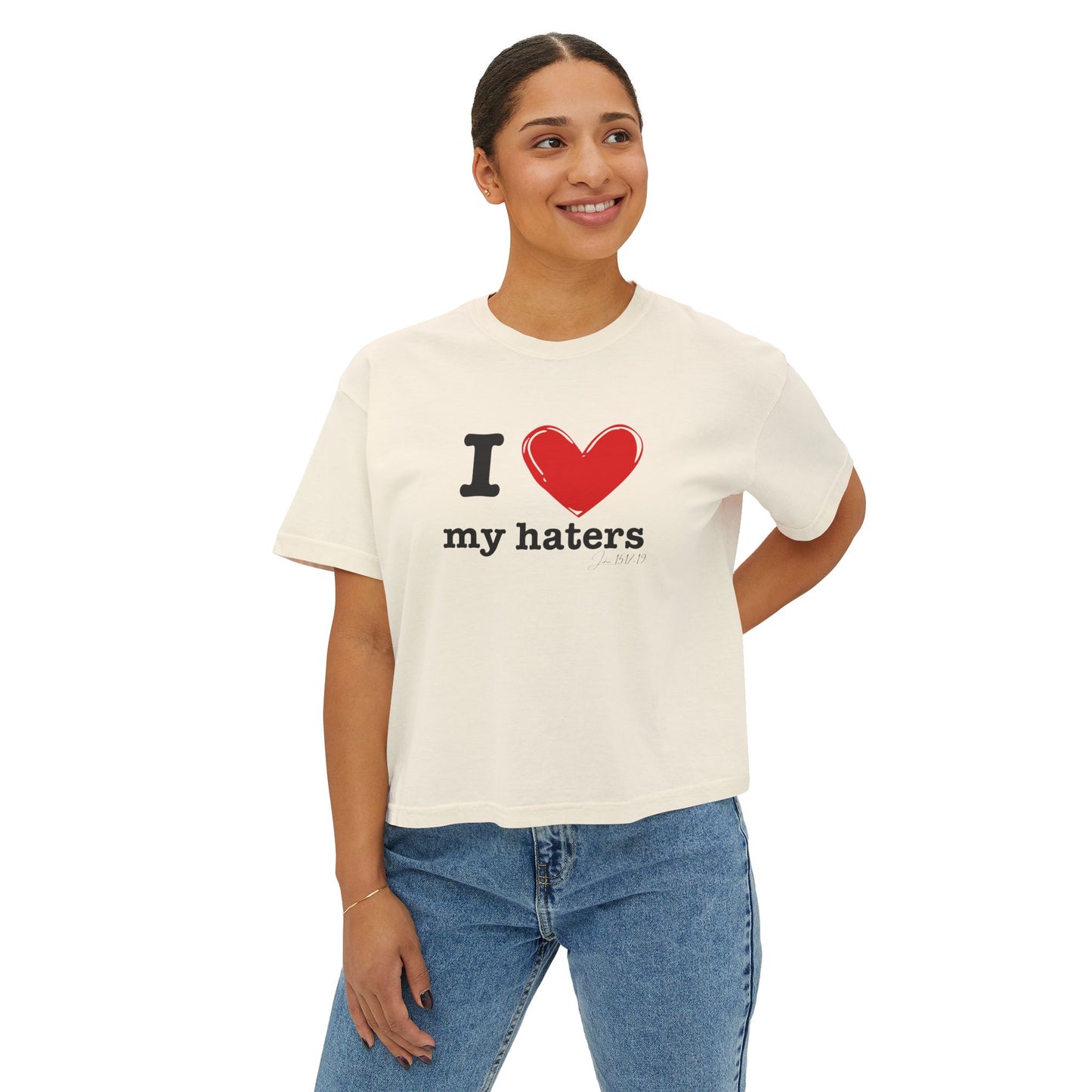 "I love my haters" Women's Tee