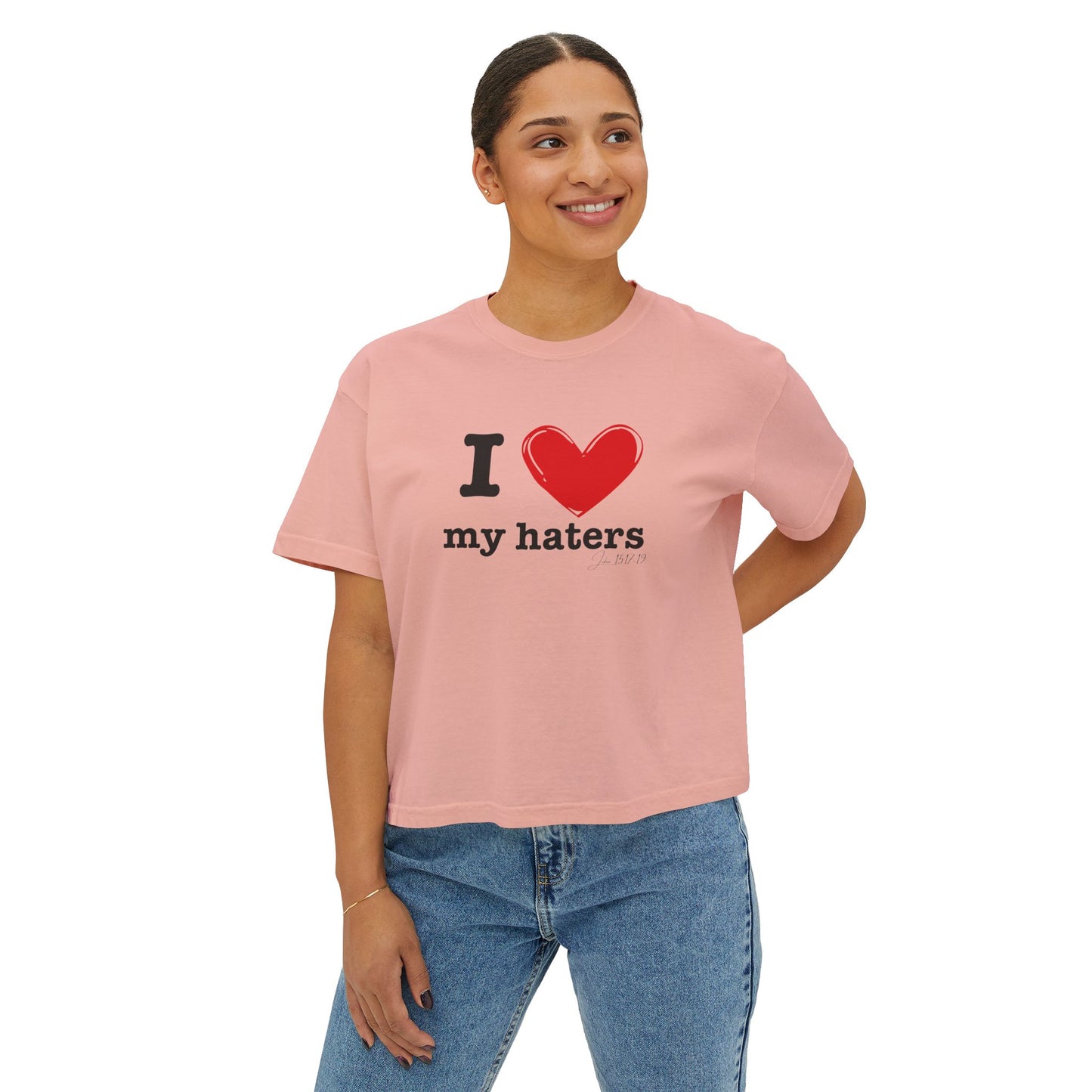 "I love my haters" Women's Tee