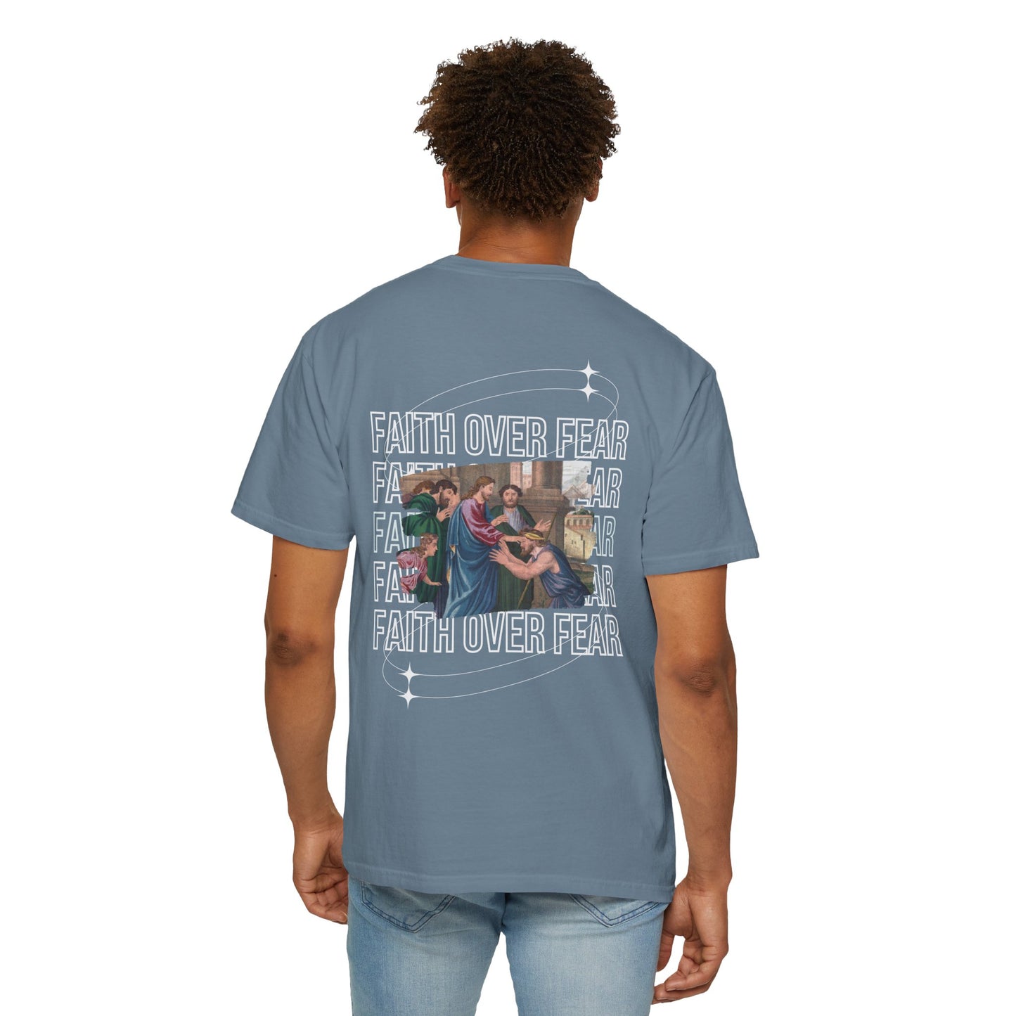 Faith Over Fear T-Shirt Comfort Colors