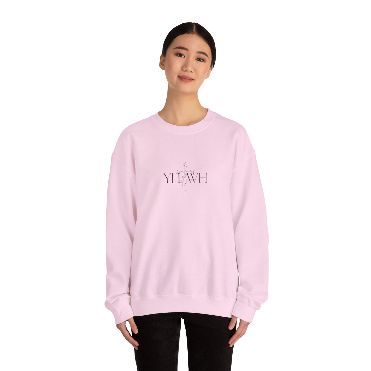 YAHWEH Cross Crewneck Sweatshirt
