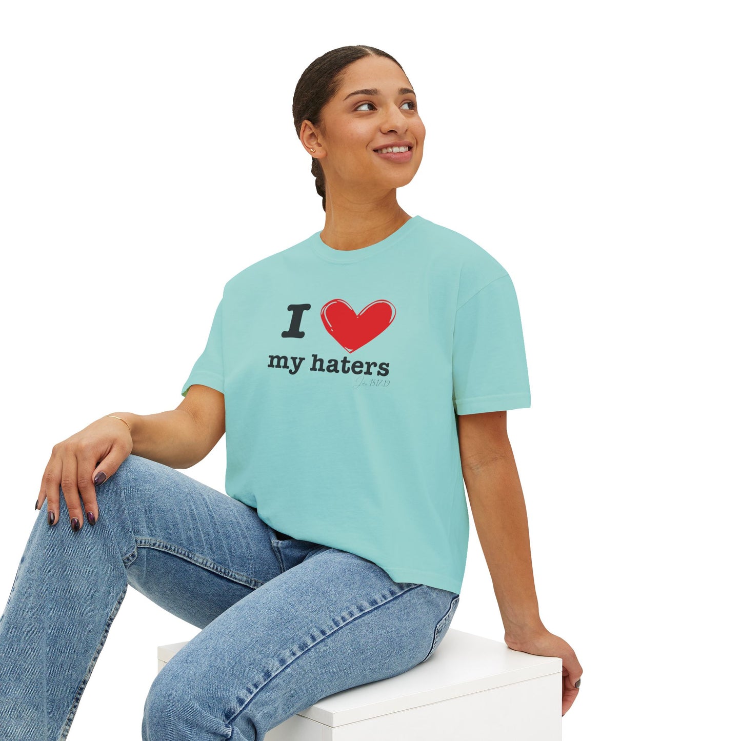 "I love my haters" Women's Tee