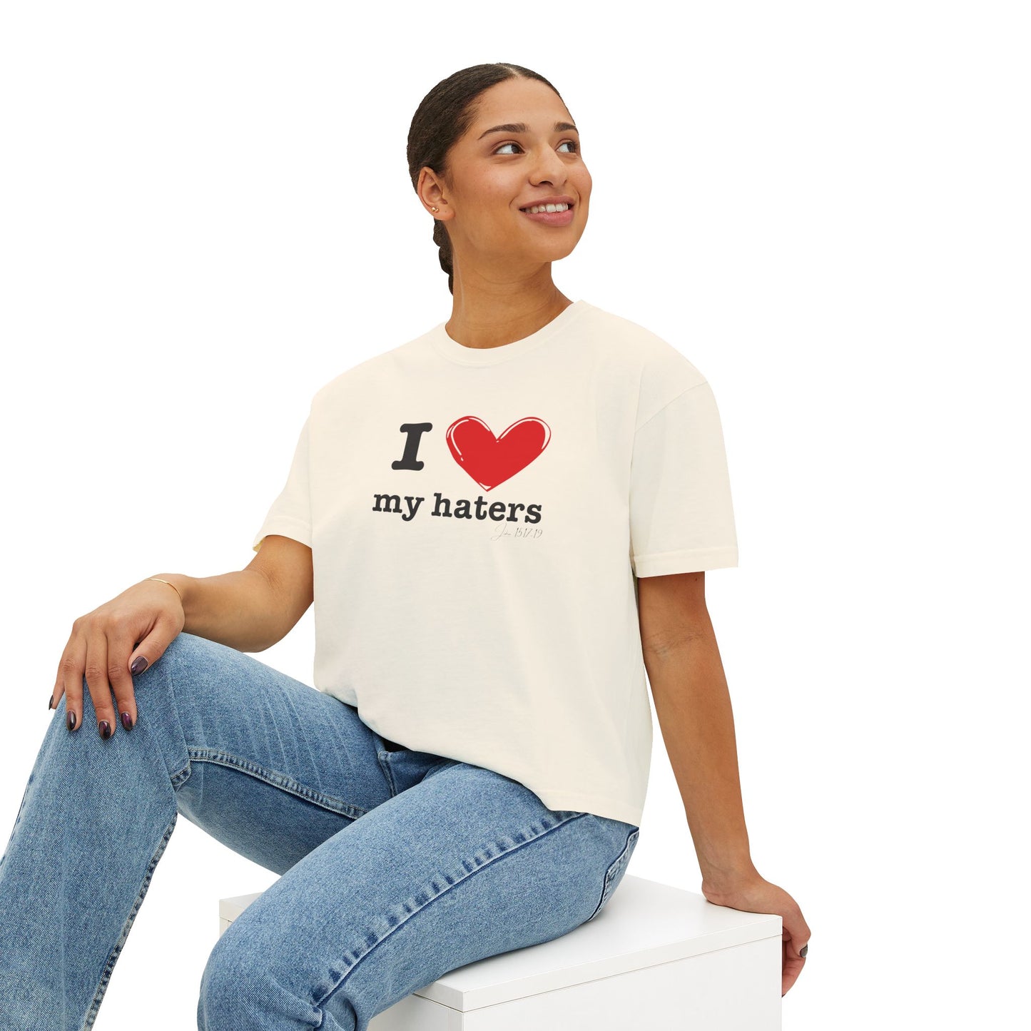 "I love my haters" Women's Tee