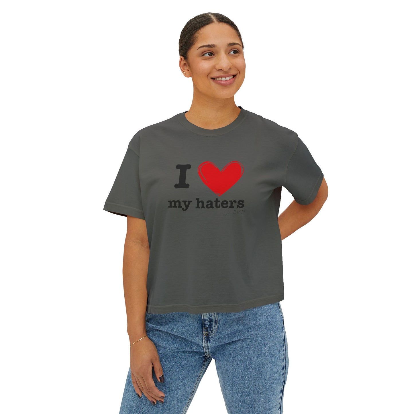 "I love my haters" Women's Tee