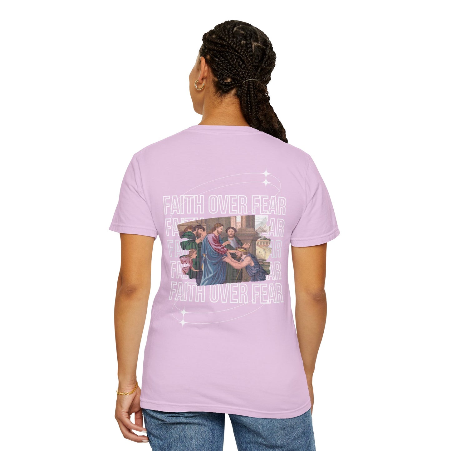 Faith Over Fear T-Shirt Comfort Colors