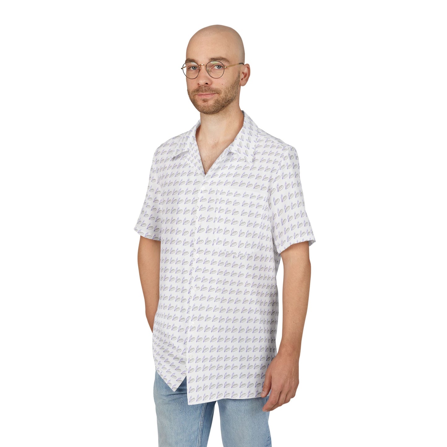 Loaves & Fish Hawaiian Button Down Shirt