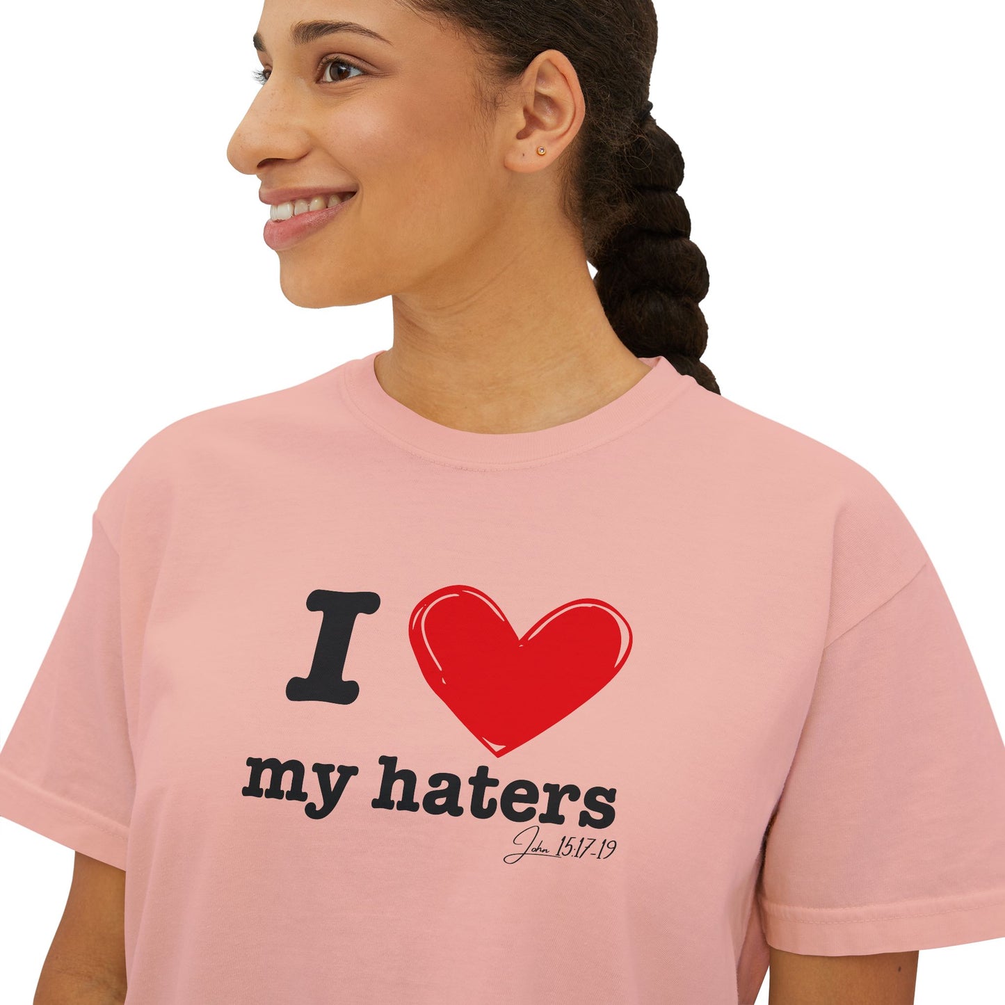 "I love my haters" Women's Tee