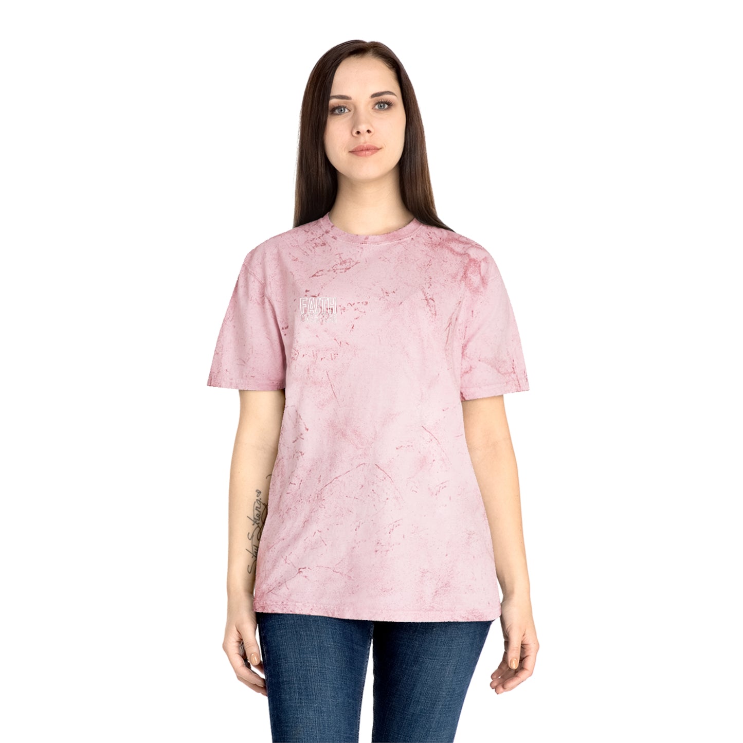 Faith Over Fear Tie Dye T-Shirt