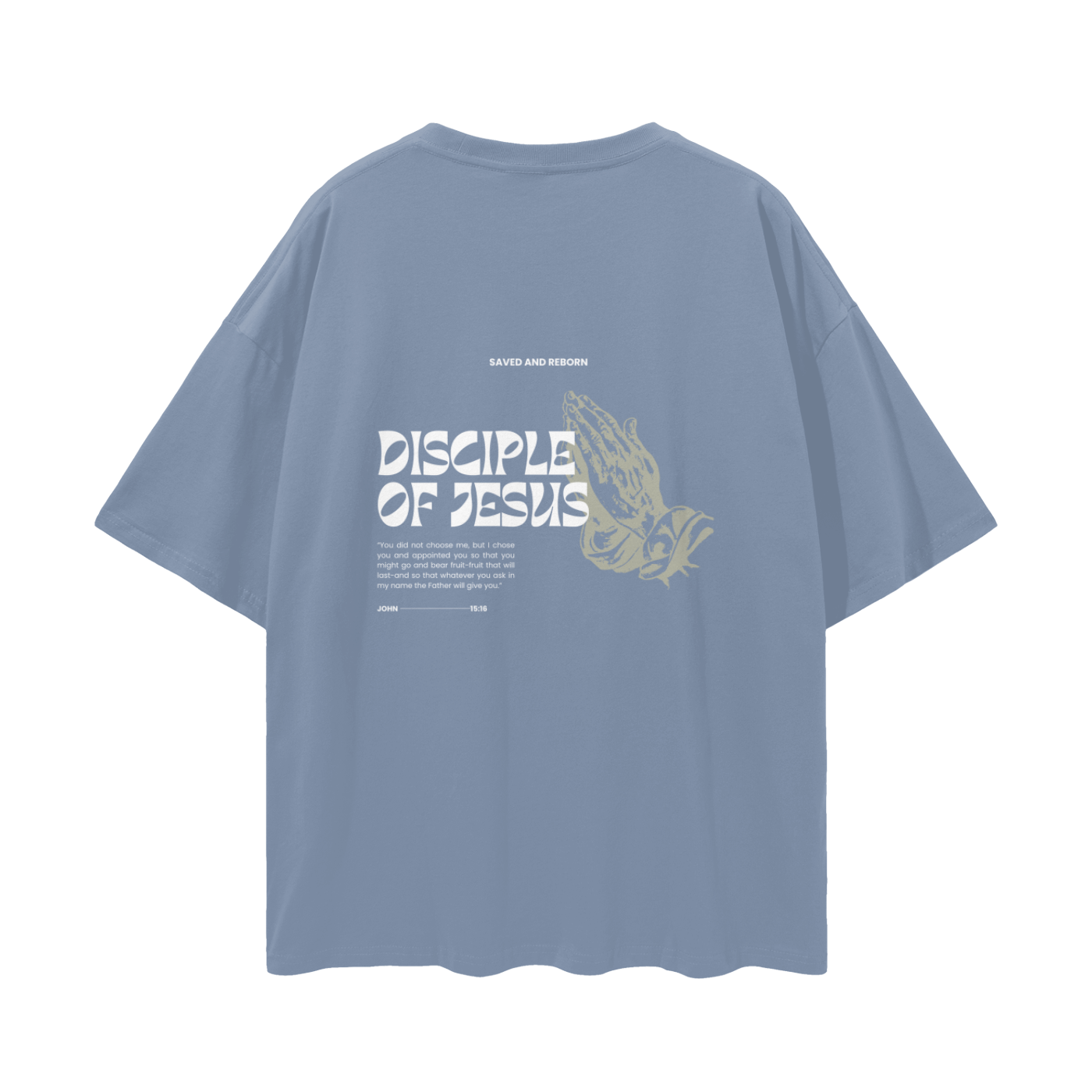 Disciple of Jesus - Streetwear Loose Drop Shoulder T-Shirt