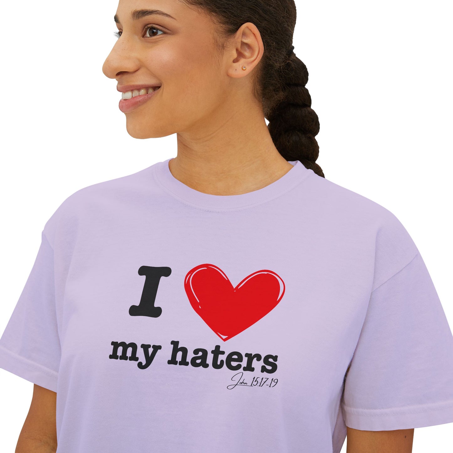 "I love my haters" Women's Tee