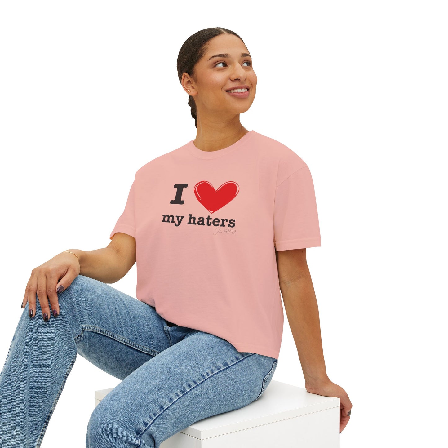 "I love my haters" Women's Tee