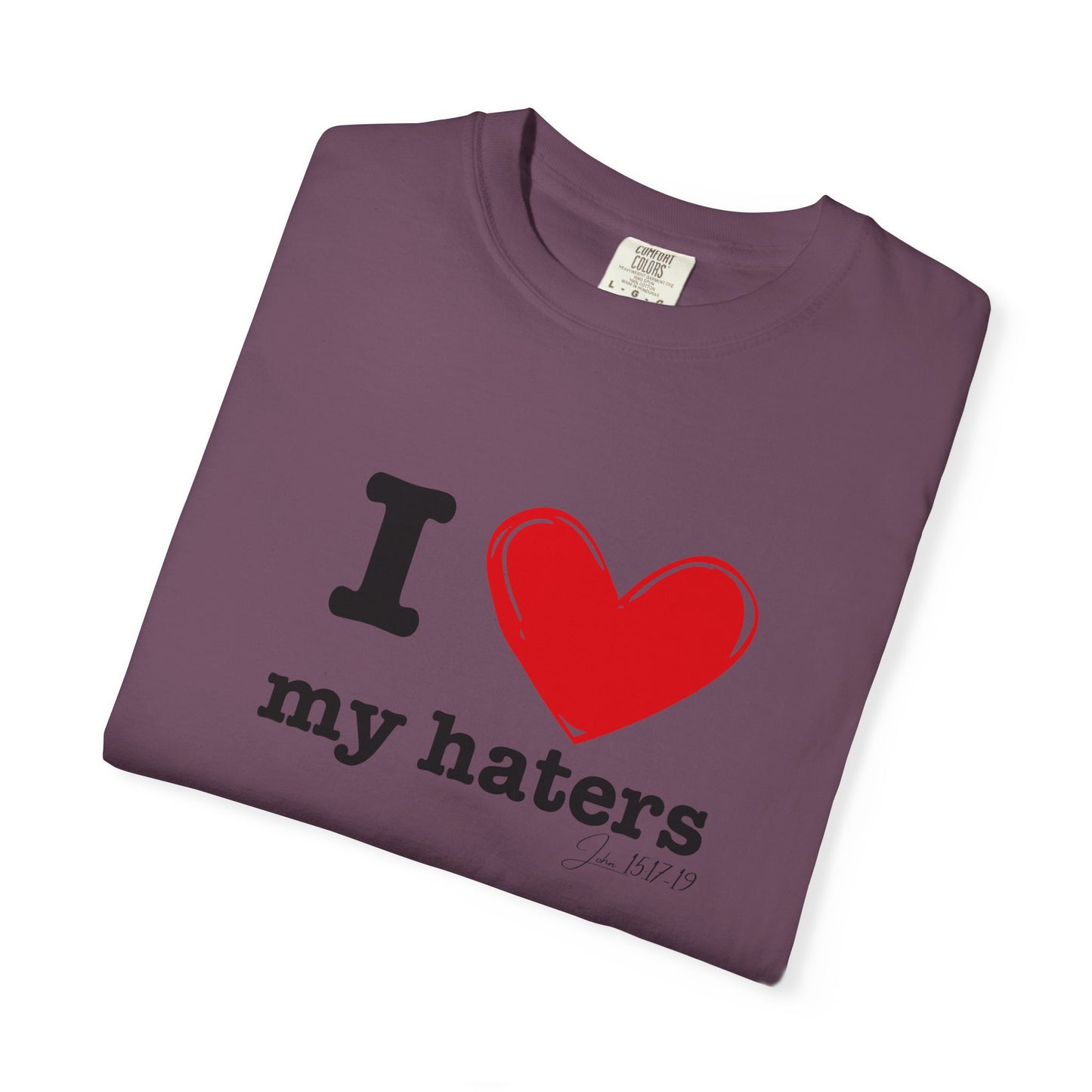 'I ❤️ My Haters' T-Shirt