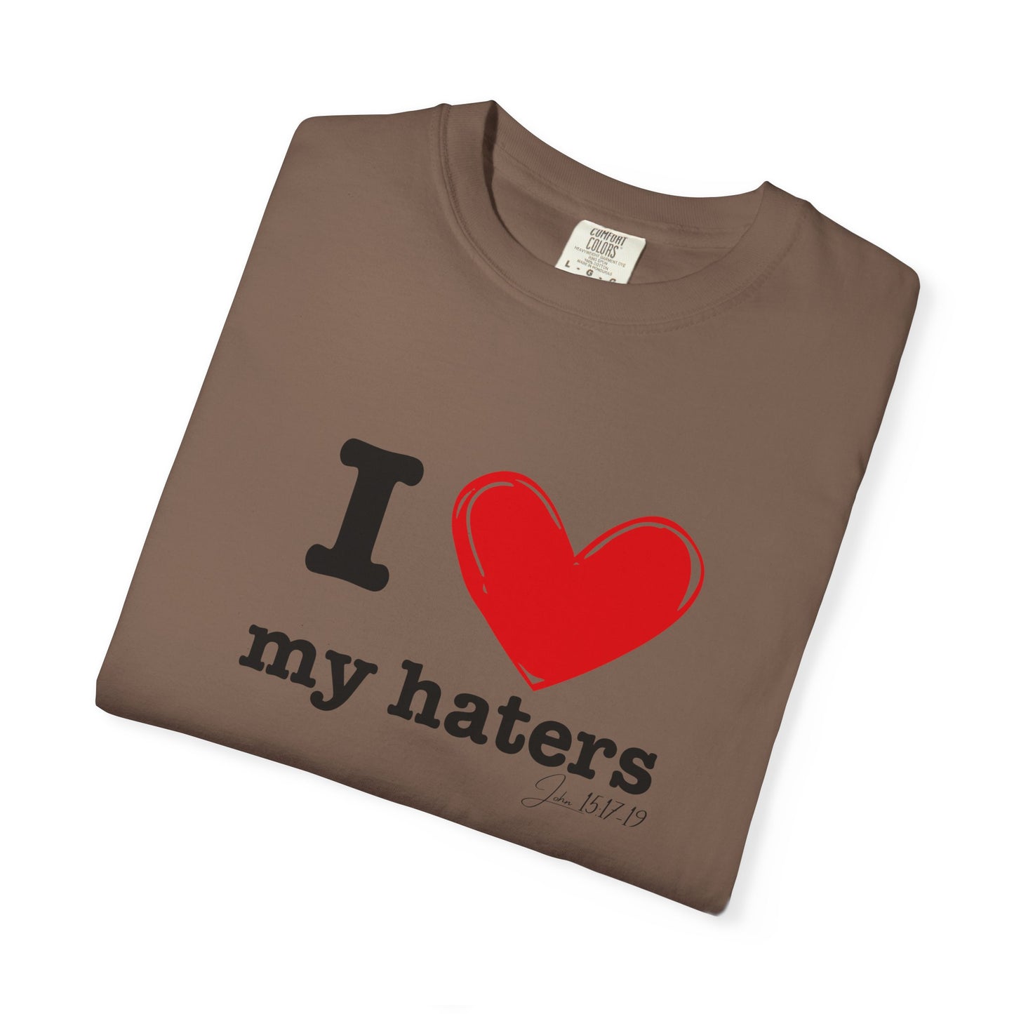 'I ❤️ My Haters' T-Shirt