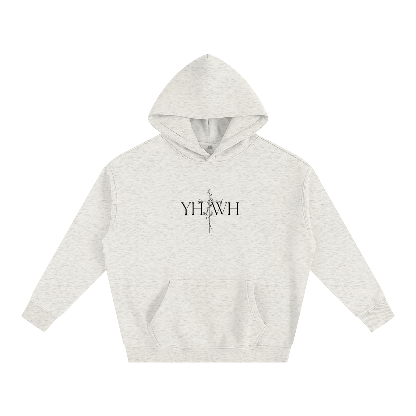 YAHWEH Oversize Fleeced Hoodie