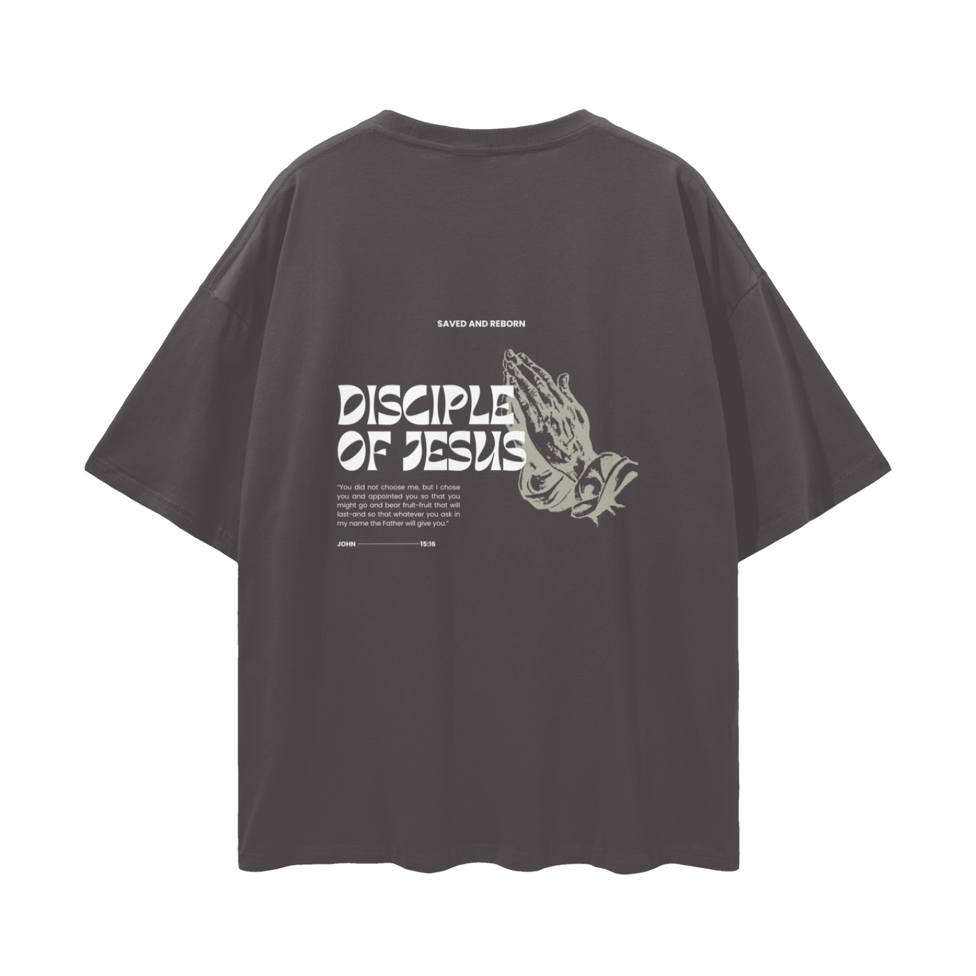 Disciple of Jesus - Streetwear Loose Drop Shoulder T-Shirt