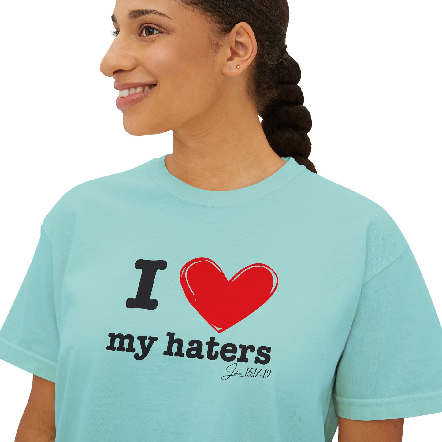 "I love my haters" Women's Tee