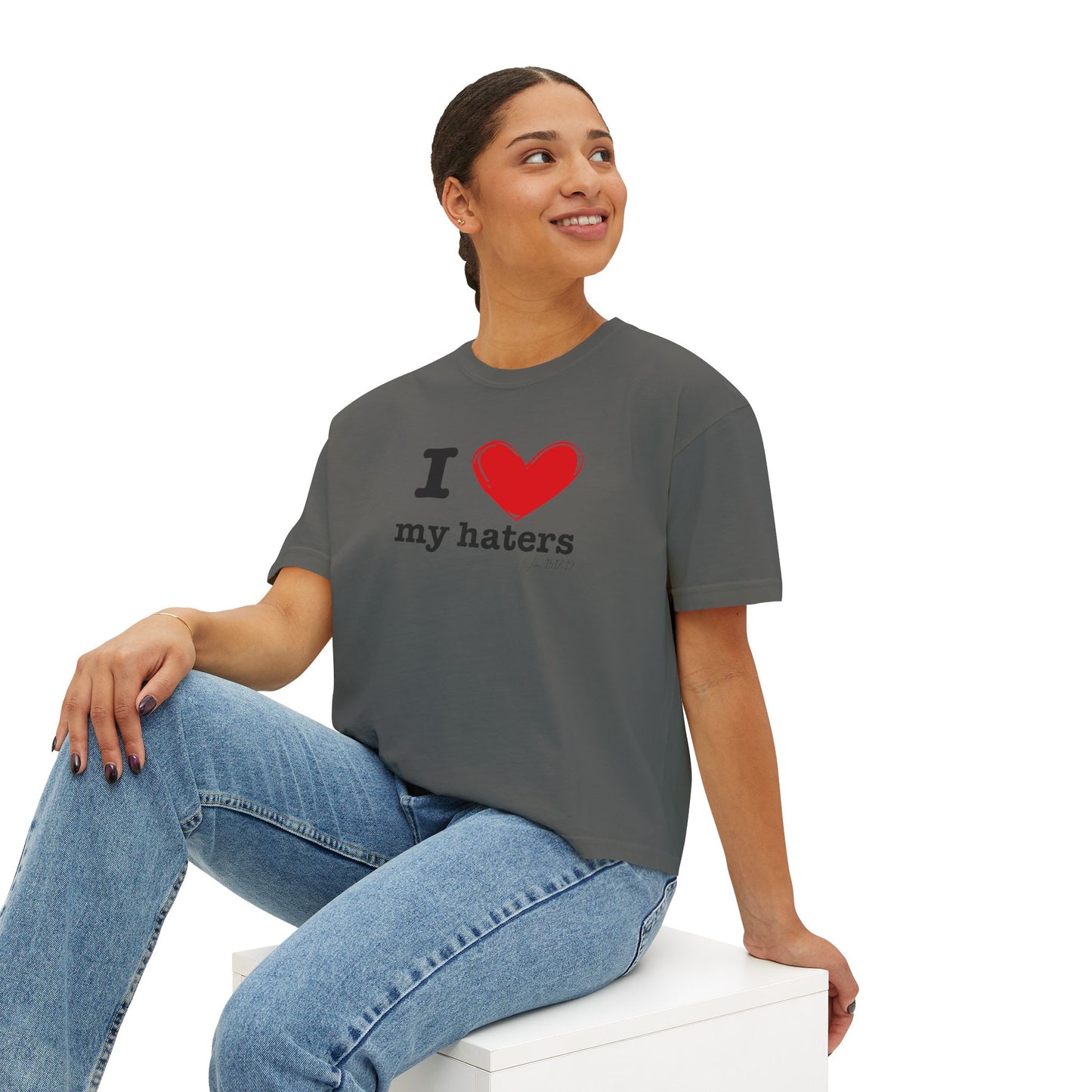 "I love my haters" Women's Tee