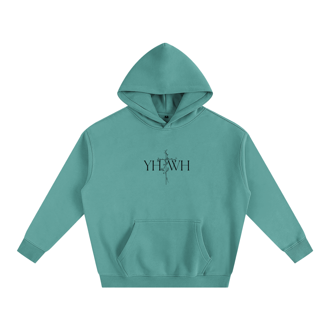 YAHWEH Oversize Fleeced Hoodie