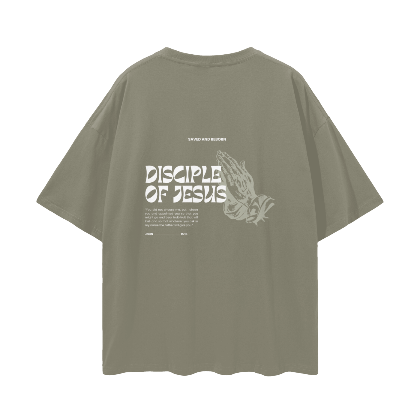 Disciple of Jesus - Streetwear Loose Drop Shoulder T-Shirt