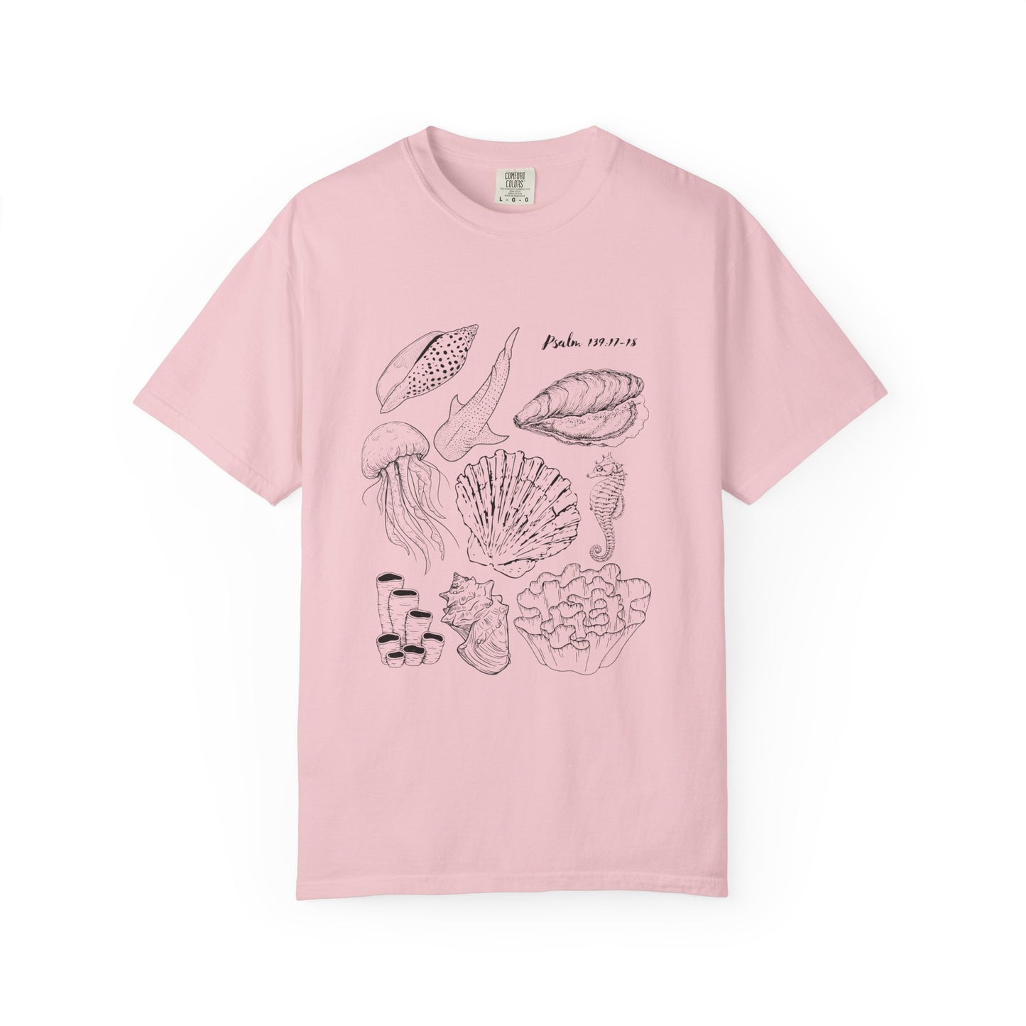 Beachy Psalm 139:17-18 T-Shirt