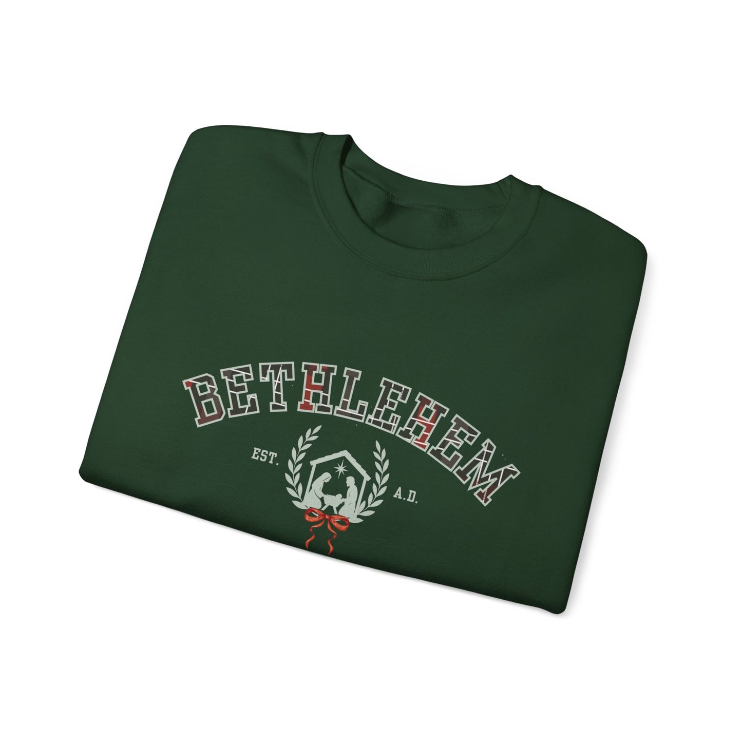 Bethlehem University Style Christmas Sweatshirt