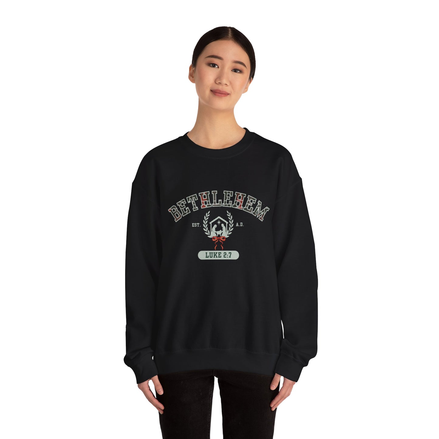 Bethlehem University Style Christmas Sweatshirt