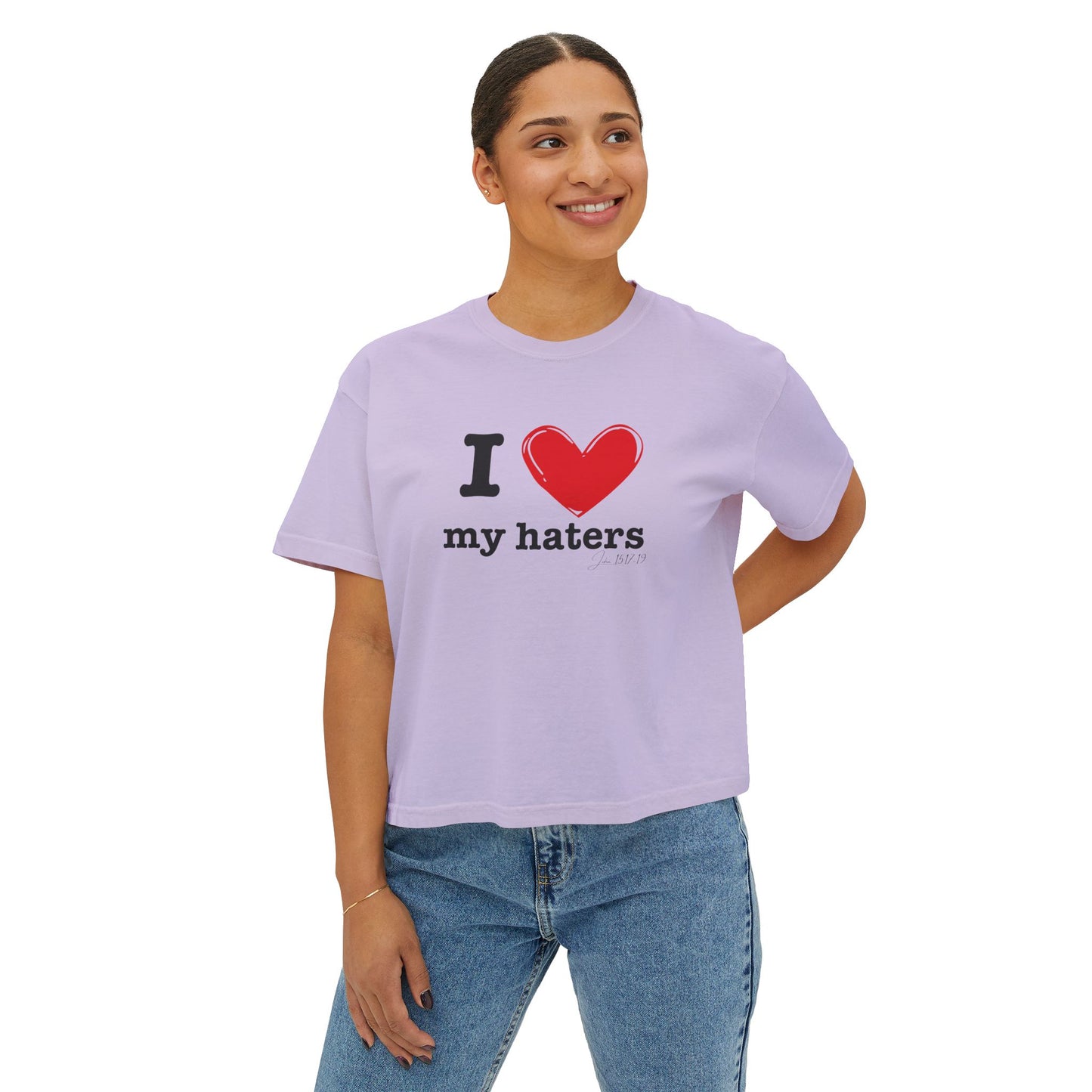 "I love my haters" Women's Tee