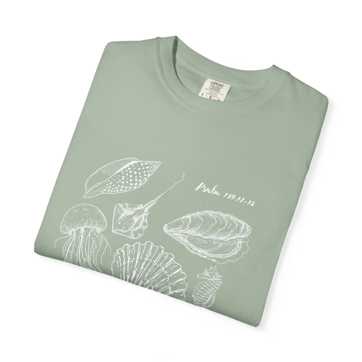 Beachy Psalm 139:17-18 T-Shirt
