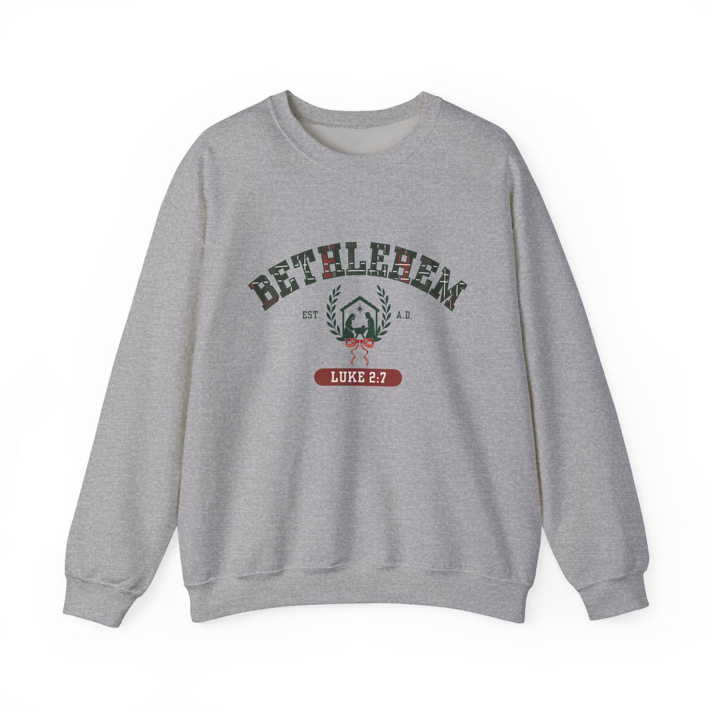 Bethlehem University Style Christmas Sweatshirt