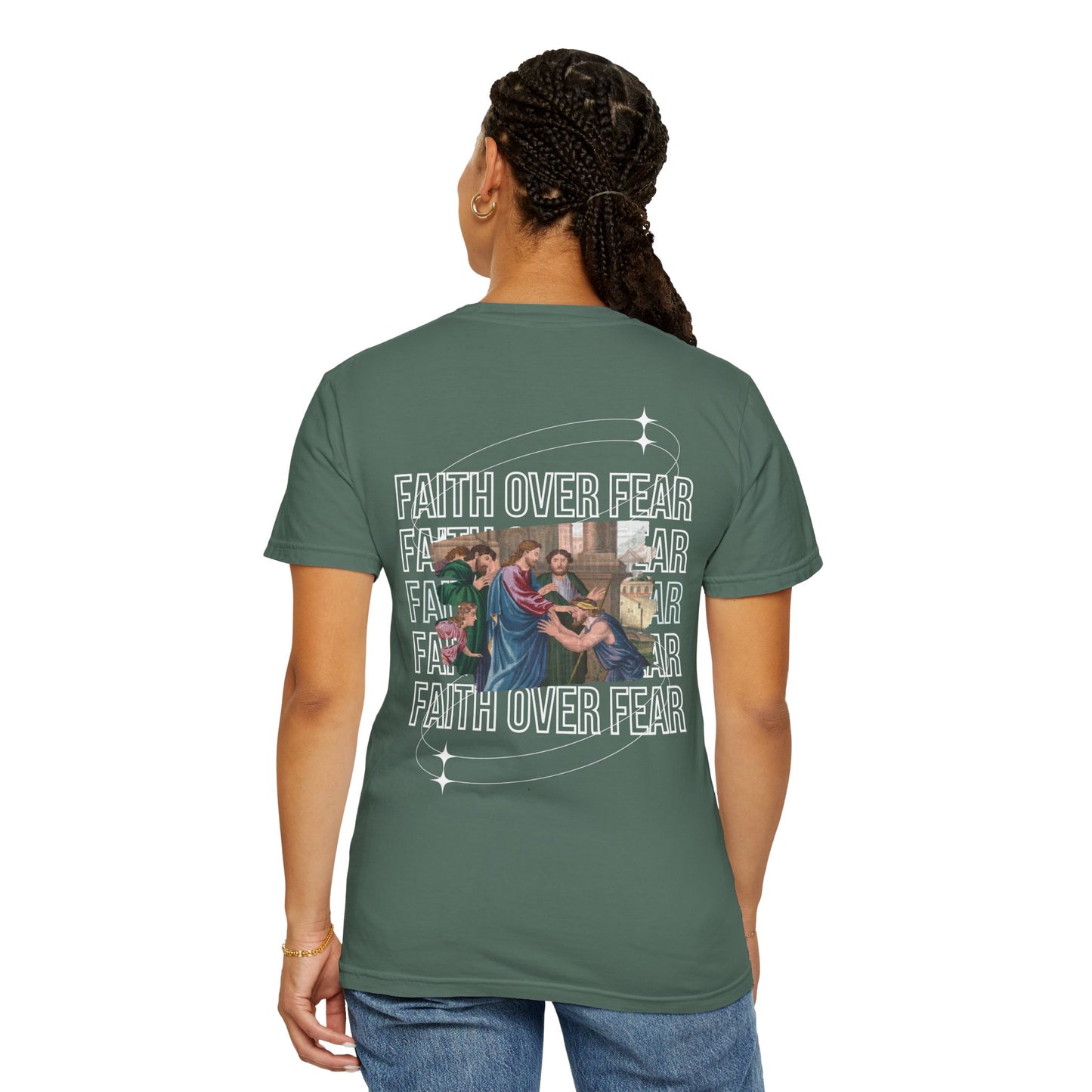 Faith Over Fear T-Shirt Comfort Colors