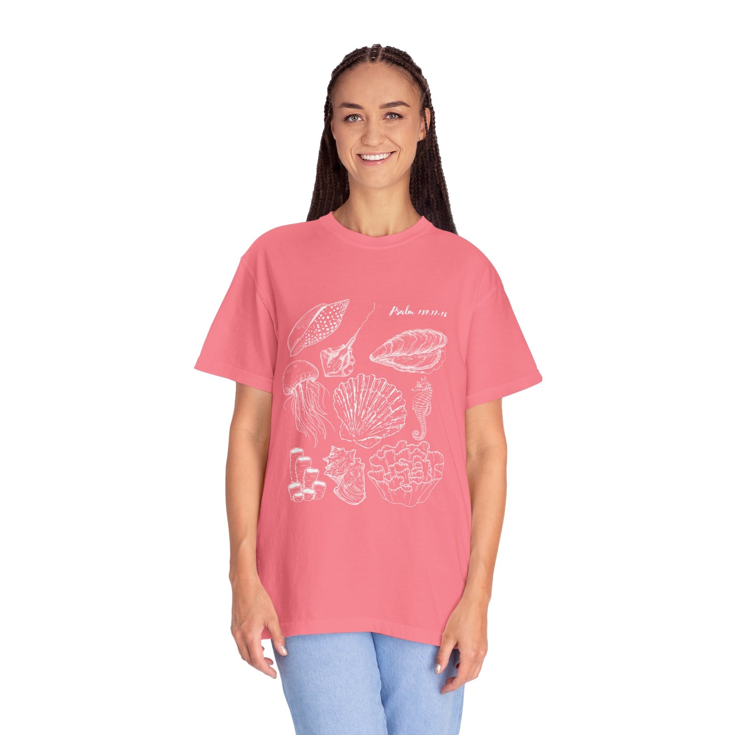 Beachy Psalm 139:17-18 T-Shirt