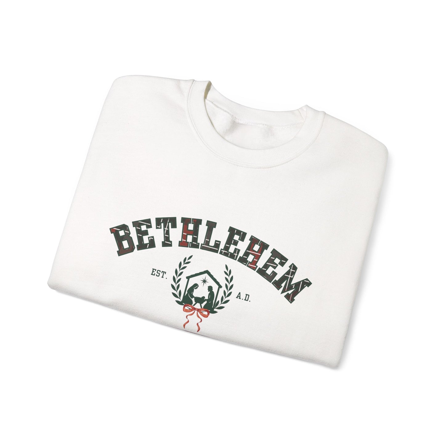 Bethlehem University Style Christmas Sweatshirt