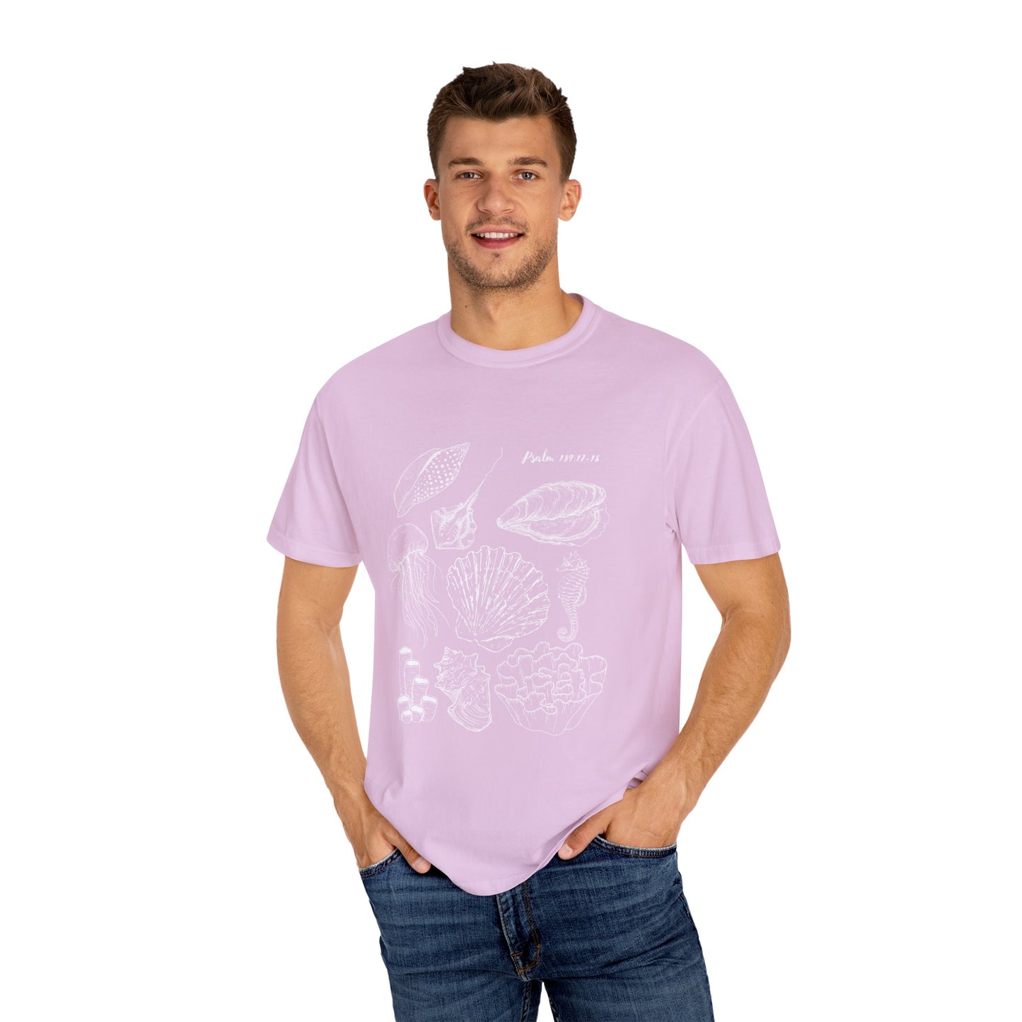 Beachy Psalm 139:17-18 T-Shirt