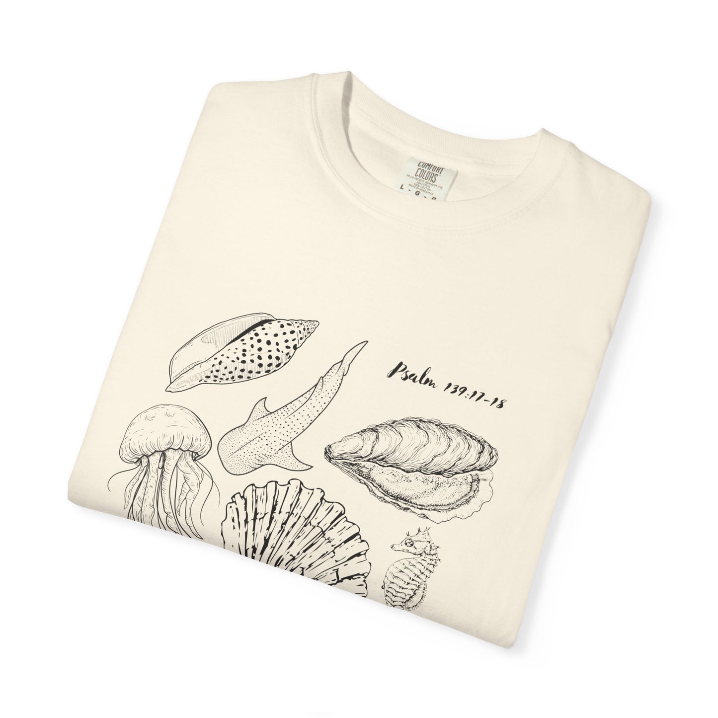 Beachy Psalm 139:17-18 T-Shirt