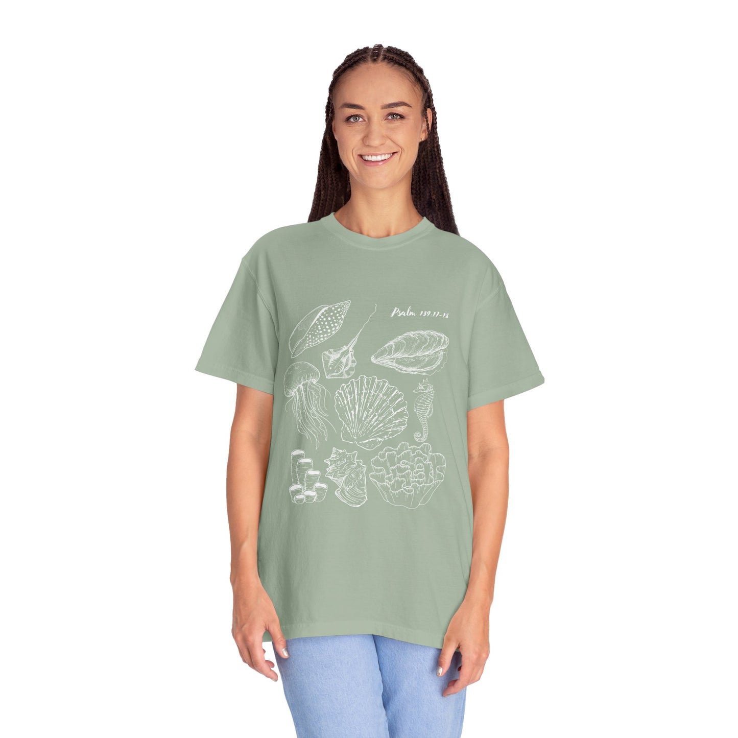 Beachy Psalm 139:17-18 T-Shirt