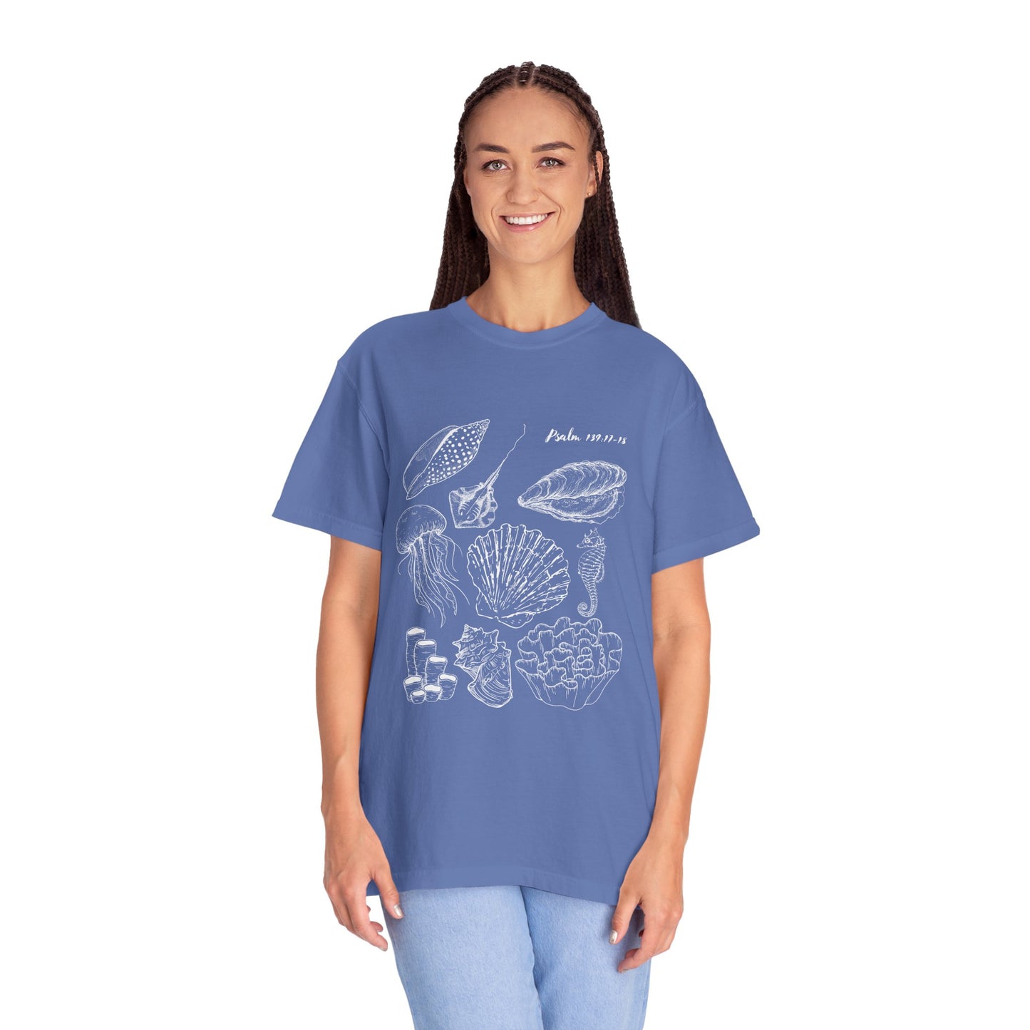 Beachy Psalm 139:17-18 T-Shirt