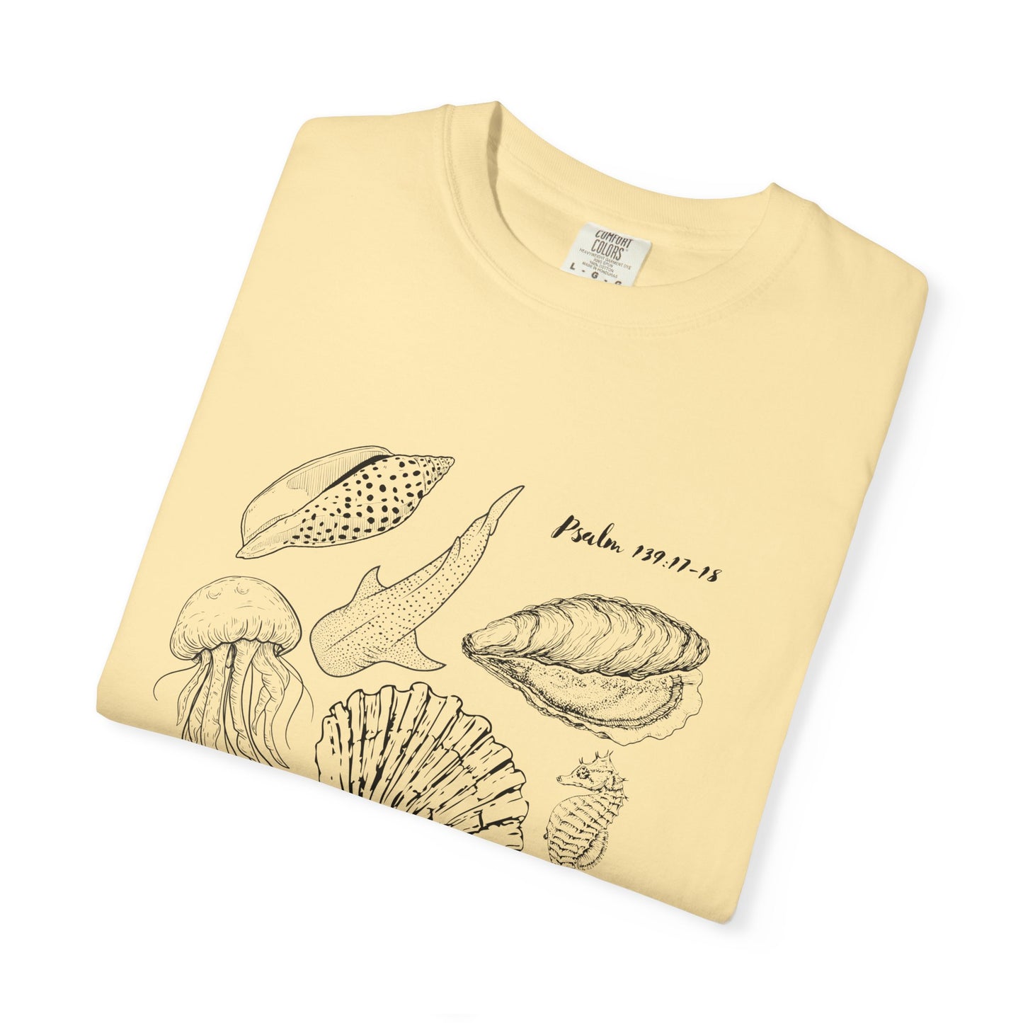 Beachy Psalm 139:17-18 T-Shirt