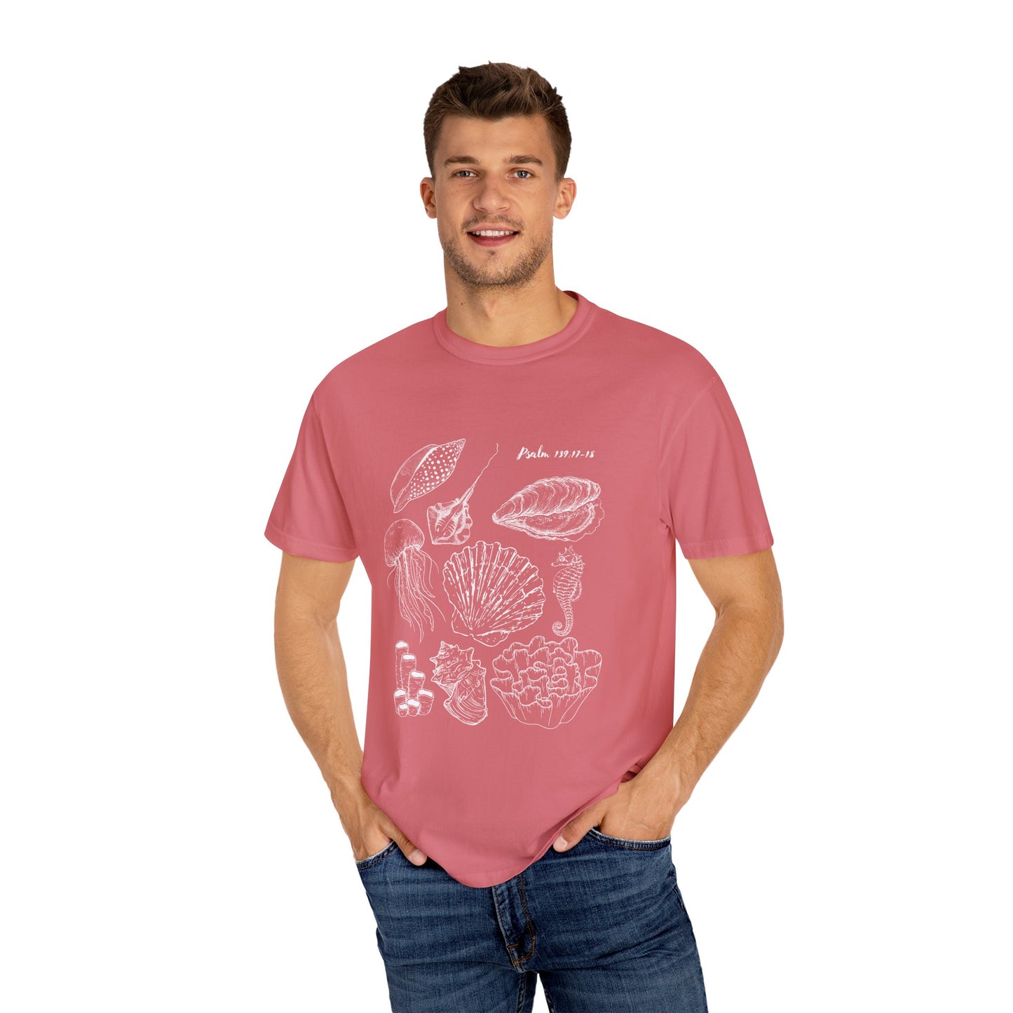 Beachy Psalm 139:17-18 T-Shirt