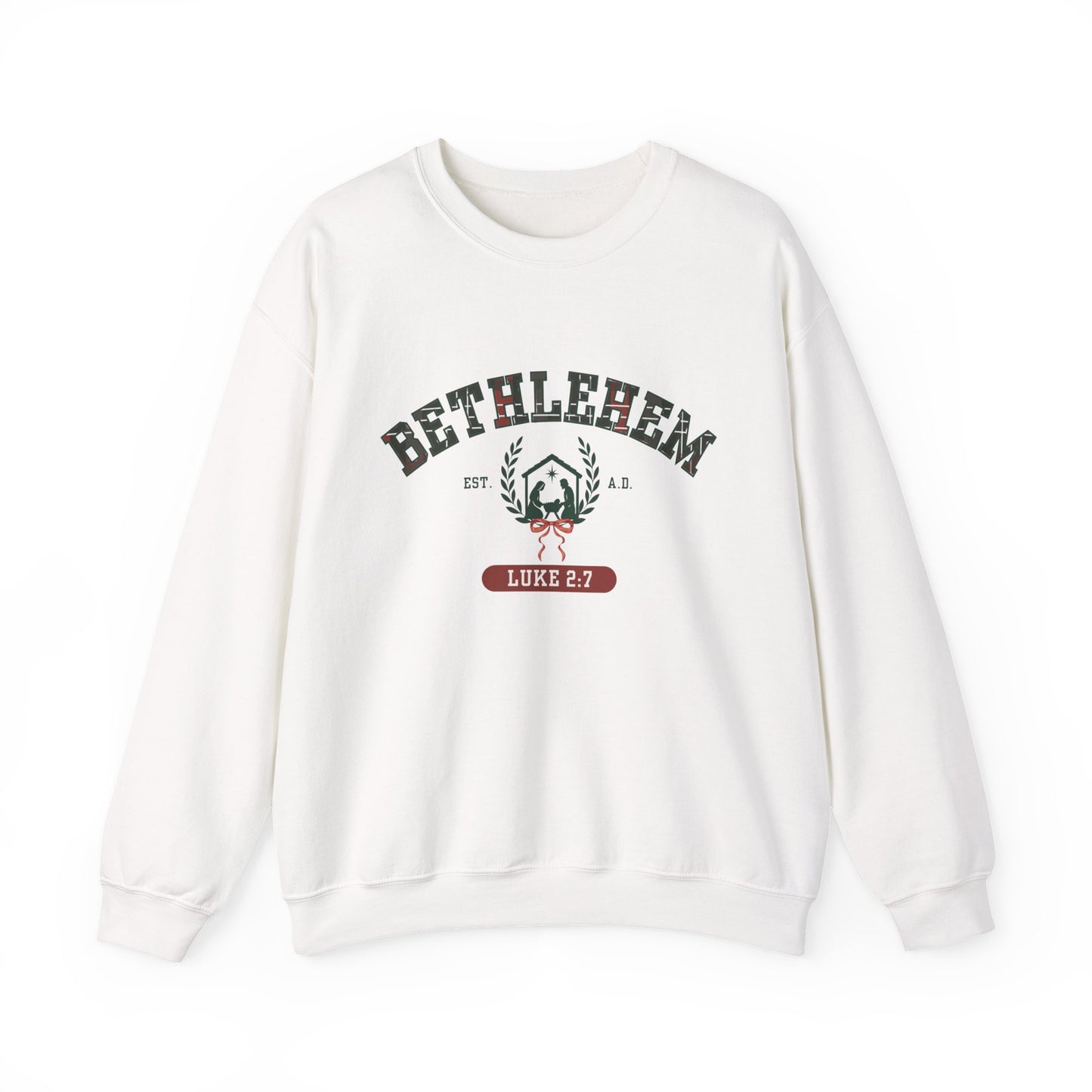 Bethlehem University Style Christmas Sweatshirt
