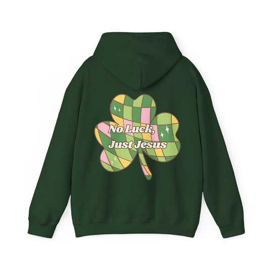 No Luck Just Jesus Hoodie