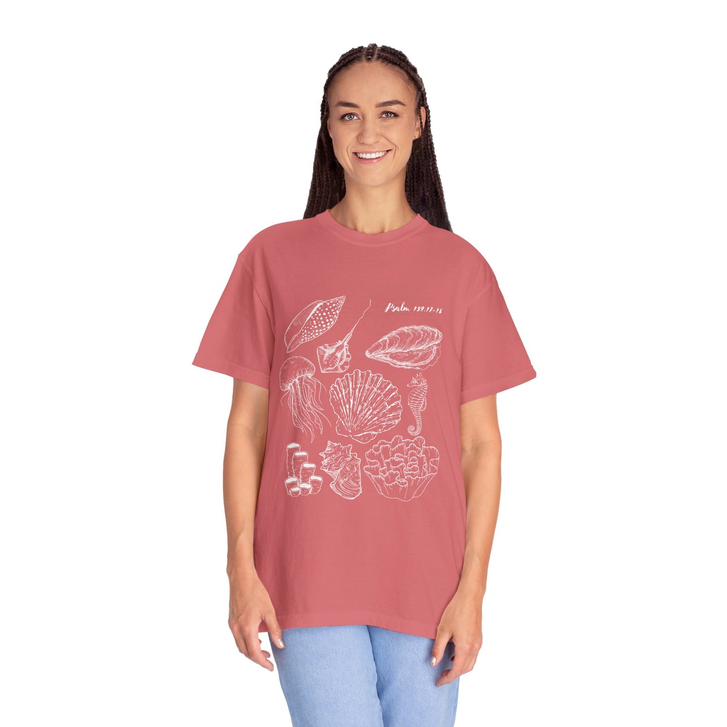 Beachy Psalm 139:17-18 T-Shirt