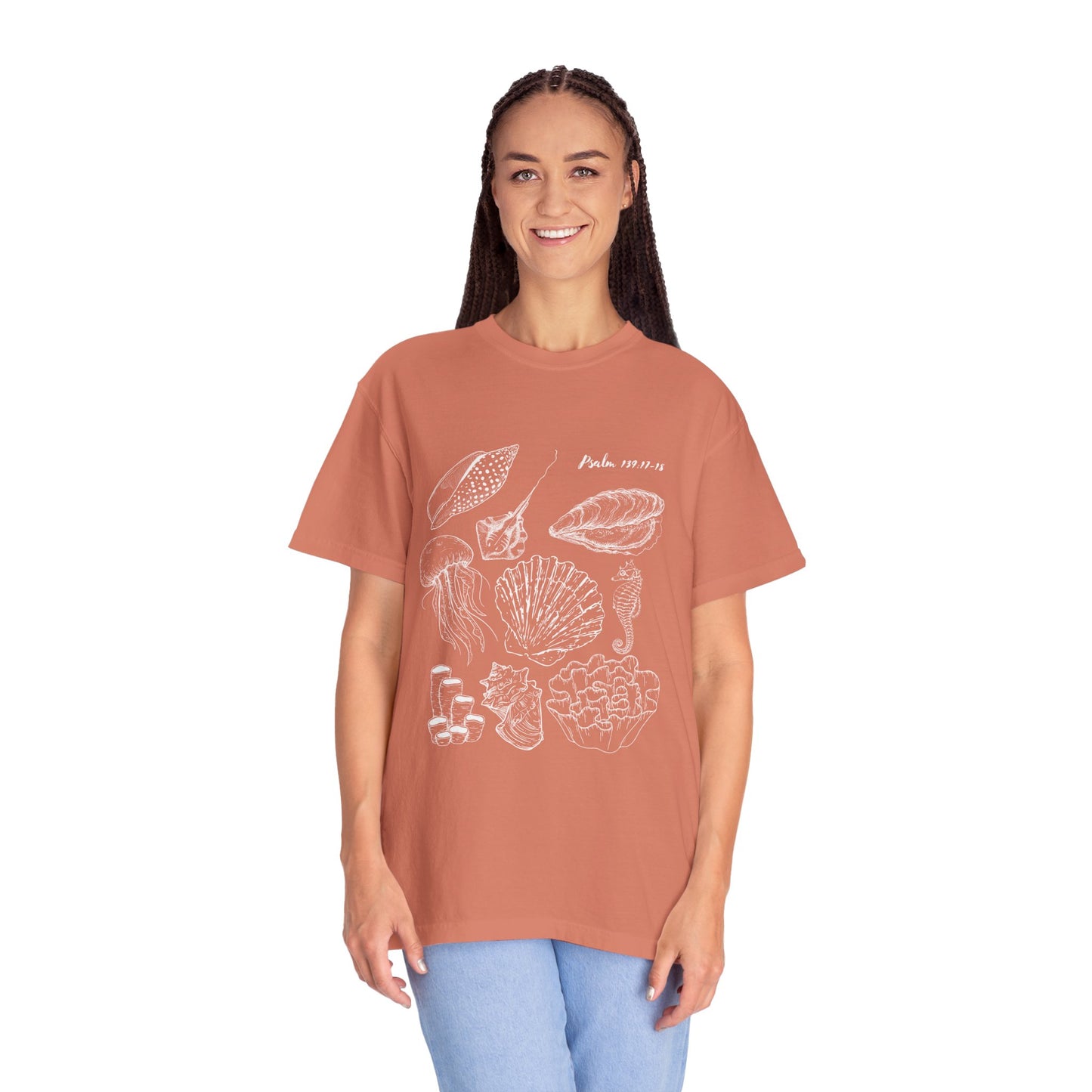Beachy Psalm 139:17-18 T-Shirt