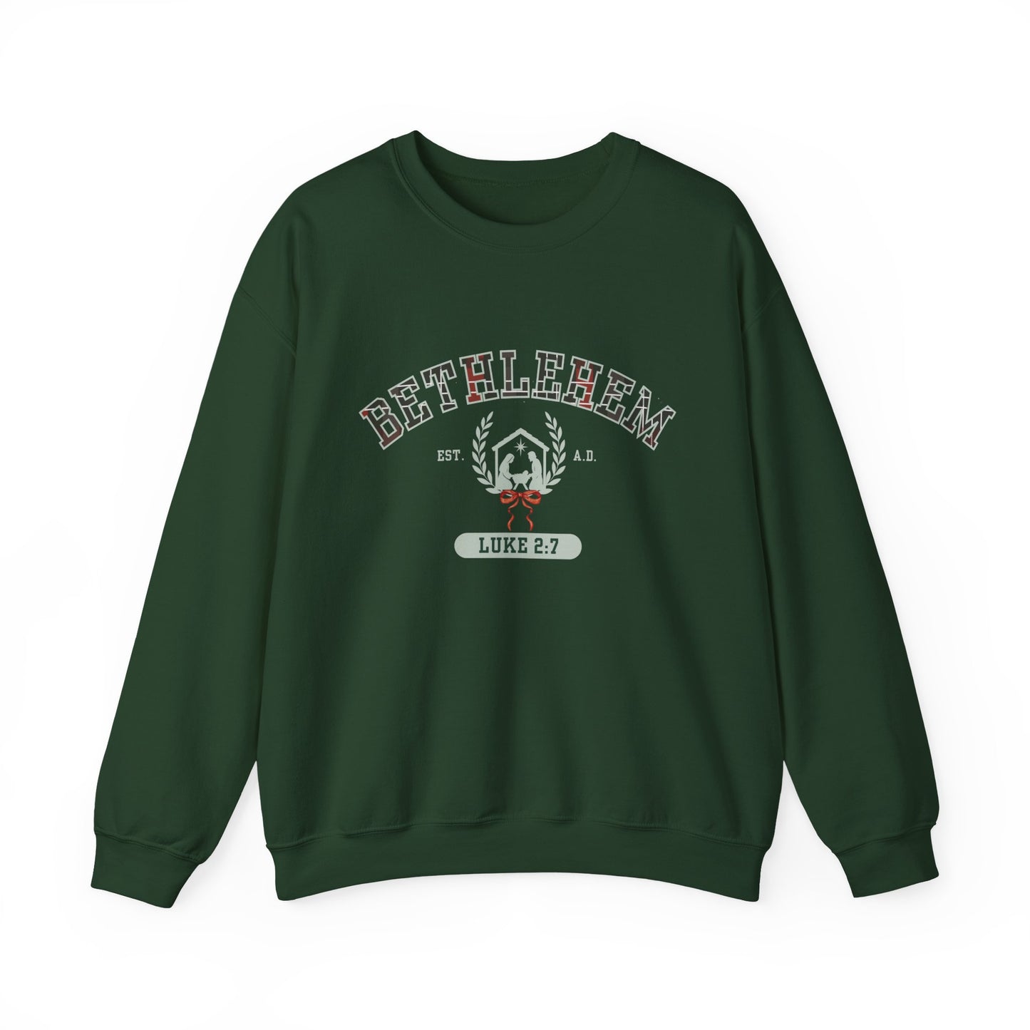 Bethlehem University Style Christmas Sweatshirt