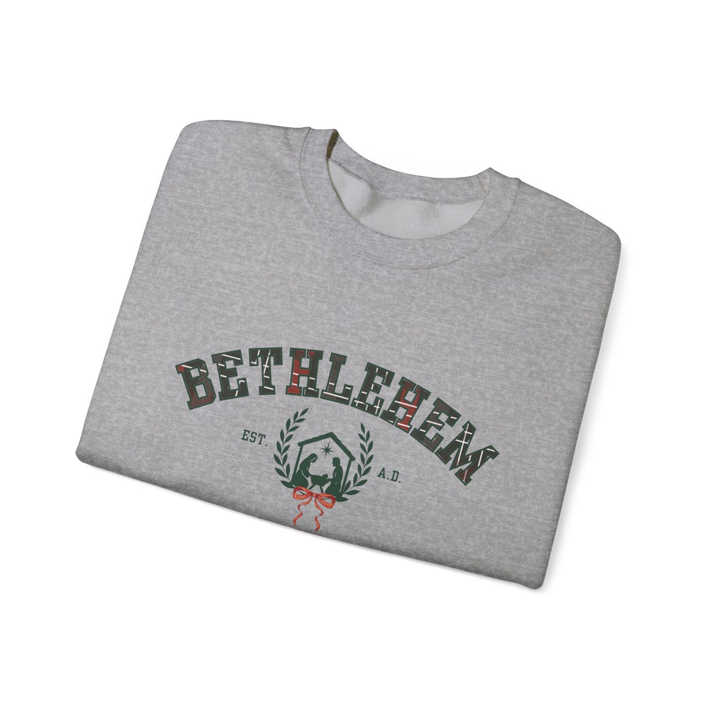 Bethlehem University Style Christmas Sweatshirt