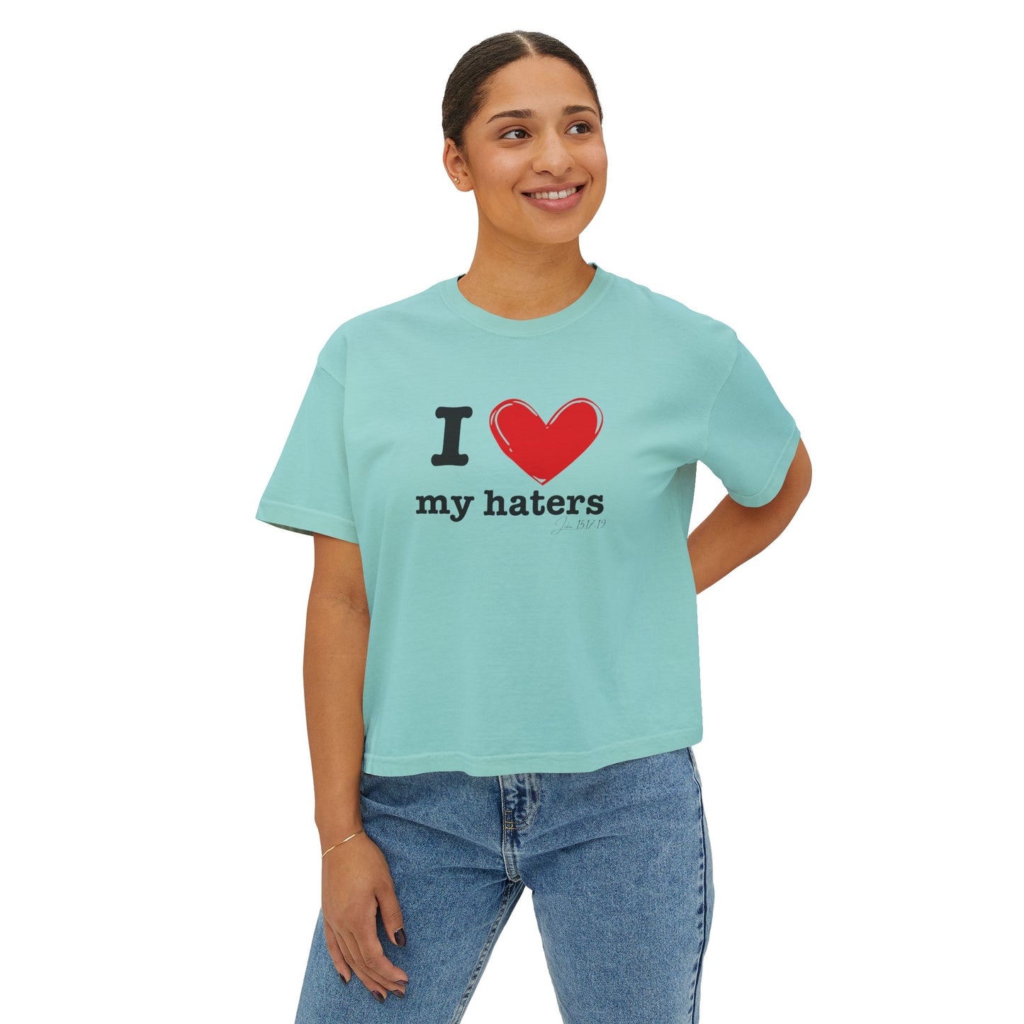 "I love my haters" Women's Tee
