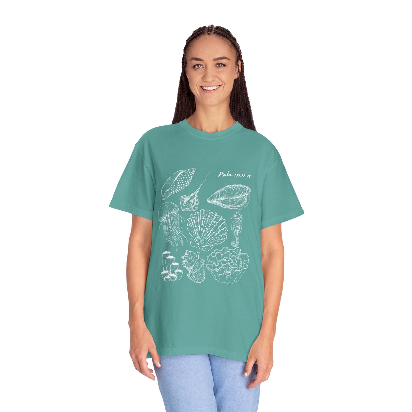 Beachy Psalm 139:17-18 T-Shirt