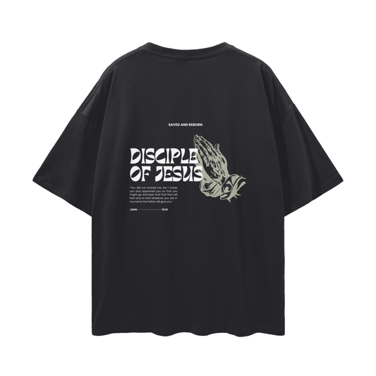 Disciple of Jesus - Streetwear Loose Drop Shoulder T-Shirt